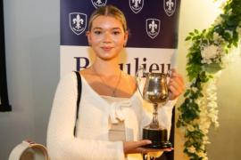 Beaulieu school prize giving at St Mary & St Peter's Church. Elise Huckerby (16)                  Picture: ROB CURRIE