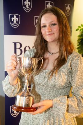 Beaulieu school prize giving at St Mary & St Peter's Church. Evie Dodd (16)                  Picture: ROB CURRIE