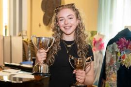 Beaulieu school prize giving at St Mary & St Peter's Church. Ellie Curtis (16)                  Picture: ROB CURRIE