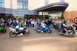 Radisson Hotel. Haute Vallée school prom. One car had approximately 20 motorcycles as an escort NO NAMES                            Picture: ROB CURRIE
