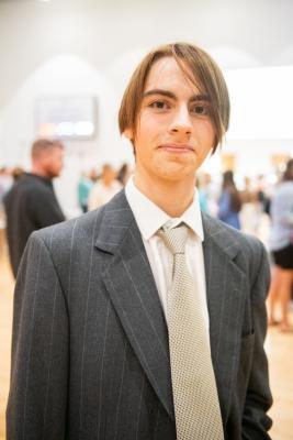 Grainville school GCSE results. Pierre Le Garignon (16)                       Picture: ROB CURRIE