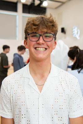 Grainville school GCSE results. Perry Elias-Rees (16)                       Picture: ROB CURRIE