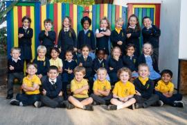 Plat Douet school reception class of Rose Wilson                            Picture: ROB CURRIE