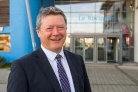 Le Rocquier school, L>R Andrew Adkin, head teacher                           Picture: ROB CURRIE