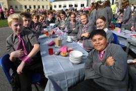 75 th anniversary of St Michaels School Time Capsule Picture: DAVID FERGUSON