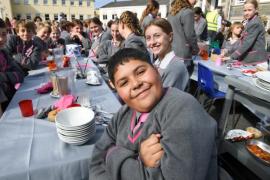 75 th anniversary of St Michaels School Time Capsule Picture: DAVID FERGUSON