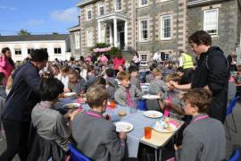 75 th anniversary of St Michaels School Time Capsule Picture: DAVID FERGUSON