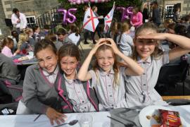 75 th anniversary of St Michaels School Time Capsule Picture: DAVID FERGUSON