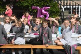 75 th anniversary of St Michaels School Time Capsule Picture: DAVID FERGUSON