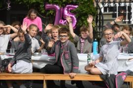 75 th anniversary of St Michaels School Time Capsule Picture: DAVID FERGUSON