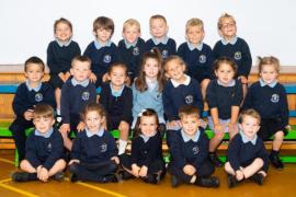 Reception Samares school Miss Cross' class Picture: JON GUEGAN