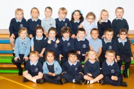 Reception Samares school Mrs Loveless' class class Picture: JON GUEGAN