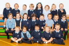 Reception Samares school Mrs Loveless' class class Picture: JON GUEGAN