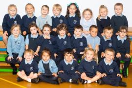 Reception Samares school Mrs Loveless' class class Picture: JON GUEGAN