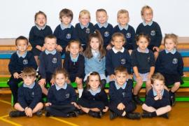 Reception Samares school Miss Cross' class Picture: JON GUEGAN