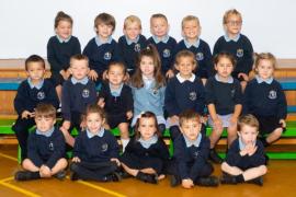 Reception Samares school Miss Cross' class Picture: JON GUEGAN