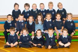 Reception Samares school Miss Cross' class Picture: JON GUEGAN