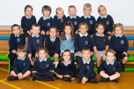 Reception Samares school Miss Cross' class Picture: JON GUEGAN