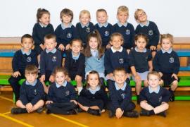 Reception Samares school Miss Cross' class Picture: JON GUEGAN