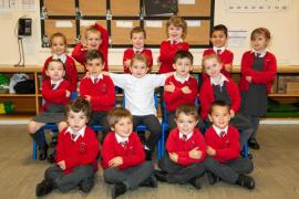 Janvrin school. Reception class of James Miles                         Picture: ROB CURRIE