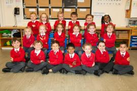 Janvrin school. Reception class of Lili Le Brocq                         Picture: ROB CURRIE