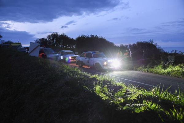 ROZEL Night Stage start line  Jersey Rally Picture: DAVID FERGUSON