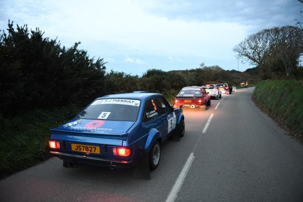 ROZEL Night Stage start line  Jersey Rally Picture: DAVID FERGUSON