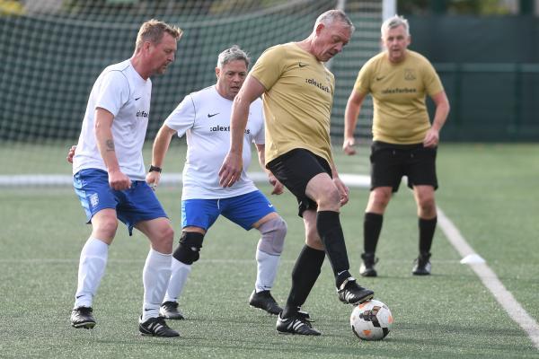 Tower v St Pauls Walking Football Picture: DAVID FERGUSON