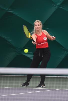 Clare Clark Over 45s Tennis JSY v GSY Picture: DAVID FERGUSON