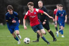 Football Eric Amy Trophy semi-final: St Clement v Grouville Conor O'Keefe Picture: JON GUEGAN