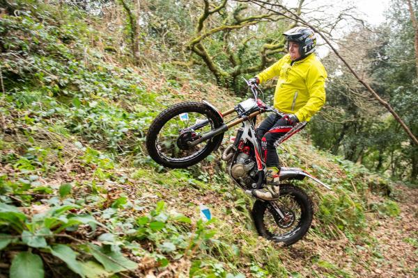 Motorcycle trials at La Saie. Garry Beardshall                 Picture: ROB CURRIE
