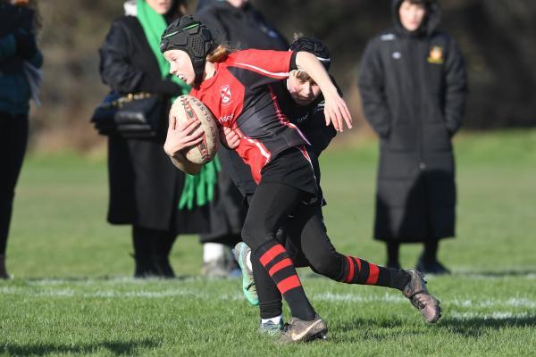 Right Wing Freddie Murray UNDER 13 Rugby Jersey RFC v Sussex Picture: DAVID FERGUSON