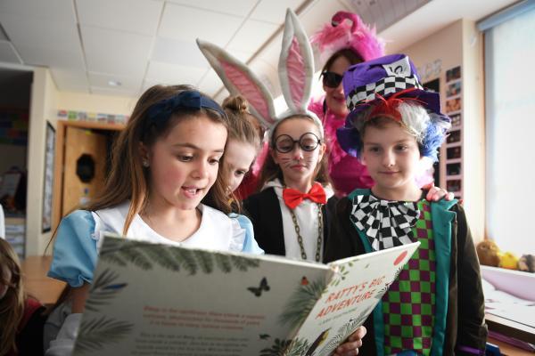 World Book Day at D'Auvergne School year 3  Picture: DAVID FERGUSON