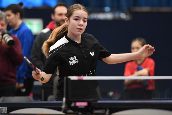 Jersey's Anna Middleton Primary Schools table tennis tournament at Fort Regent Picture: DAVID FERGUSON