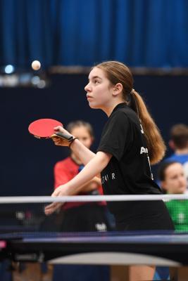 Jersey's Anna Middleton Primary Schools table tennis tournament at Fort Regent Picture: DAVID FERGUSON