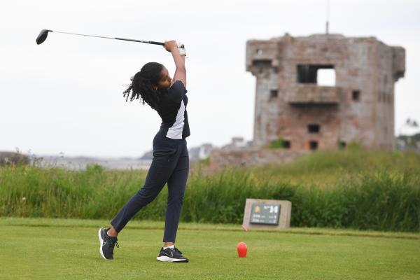 Iman Hamid-Wilkinson Golf Jersey Stroke Play Championships at Royal Grouville Picture: DAVID FERGUSON