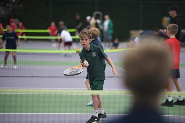 Harry Cattell St Lawrence BNP Primary Schools Tennis Tournament at the Caesarean Tennis club  Picture: DAVID FERGUSON