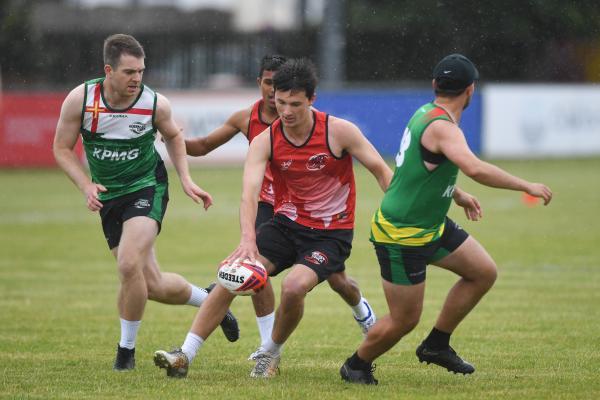 Cole Graham Touch Rugby Jersey v Guernsey Picture: DAVID FERGUSON
