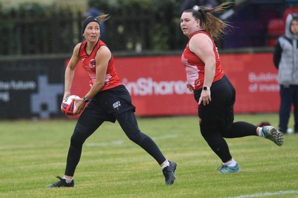 Rena Nelson Touch Rugby Jersey v Guernsey Picture: DAVID FERGUSON