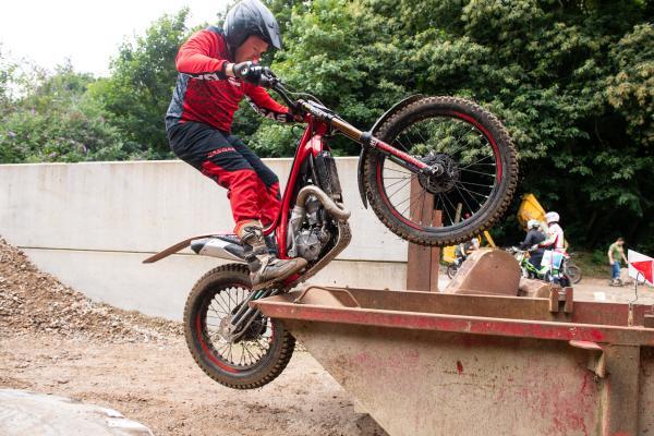JMC&LCC motorcycle trial at Barette’s Recycling Yard on Beaumont Hill. Jack Moullin                 Picture: ROB CURRIE