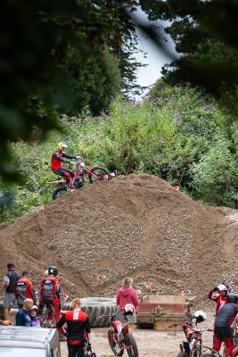 JMC&LCC motorcycle trial at Barette’s Recycling Yard on Beaumont Hill. NO NAME                 Picture: ROB CURRIE
