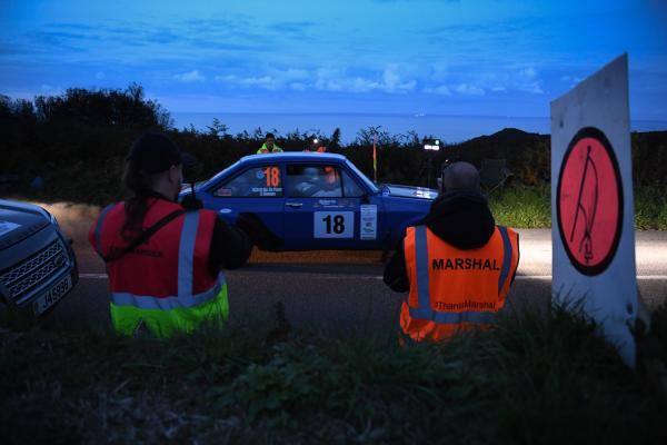 ROZEL Night Stage start line  Jersey Rally Picture: DAVID FERGUSON