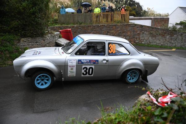 St Ouen Mt Huelin  Paul Vibert and Nick le Masurier  RS1300 Jersey Rally Picture: DAVID FERGUSON