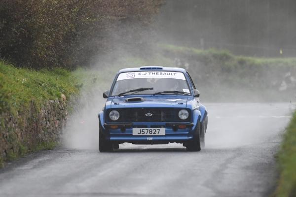 St Ouens Stage Stevie Leonard and Sion Humphreys Jersey Rally Picture: DAVID FERGUSON