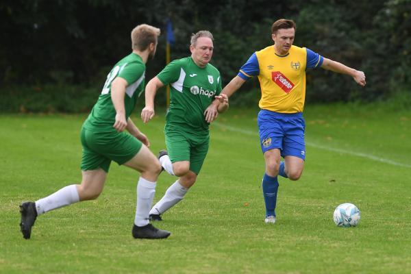 St Ouen's 10 Thomas Murray FOOTBALL St Oiuen v St Lawrence Picture: DAVID FERGUSON