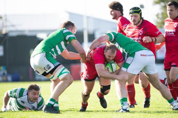 Rugby Jersey RFC v Horsham 13 Nathan Rogers Picture: JON GUEGAN