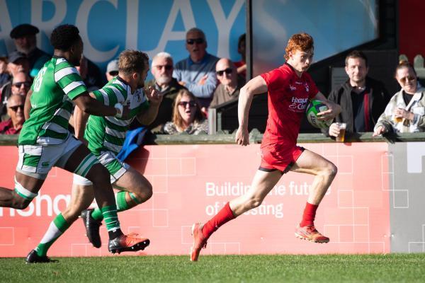 Rugby Jersey RFC v Horsham 15 Ethan Huish Picture: JON GUEGAN