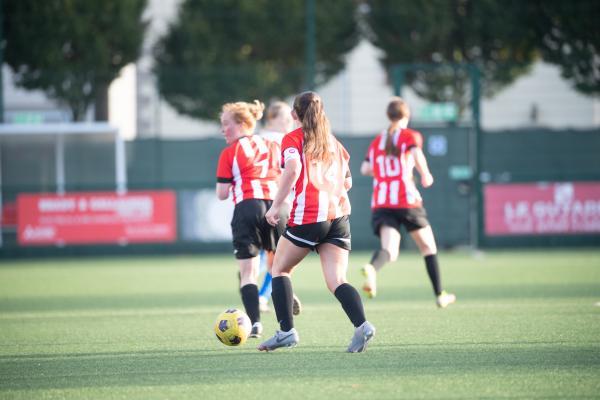 Women's football Sylvia Spinola final.Jersey Wanderers v Rozel Picture: JON GUEGAN