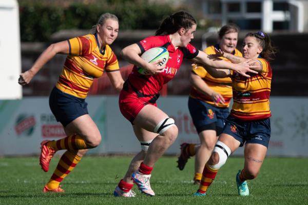 Womens rugby Jersey RFC v Medway Ladies Seren Coombs Picture: JON GUEGAN