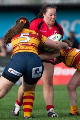 Womens rugby Jersey RFC v Medway Ladies Morgan Carter Picture: JON GUEGAN